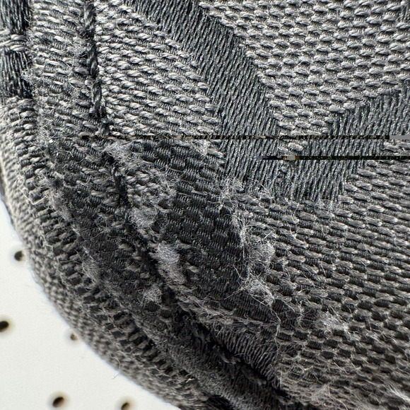 Vtg Coach Y2K Signature C Jacquard Hobo Shoulder Bag Black Leather Trim - Picture 14 of 16